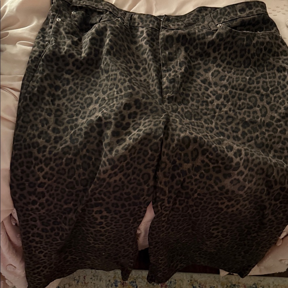 Torrid Leopard Print Pants
